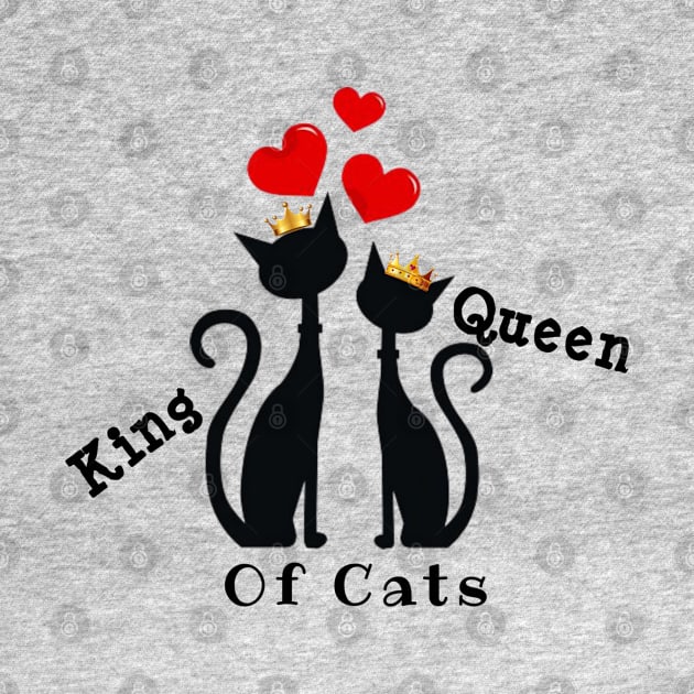 King and Queen of Cats by Primigenia